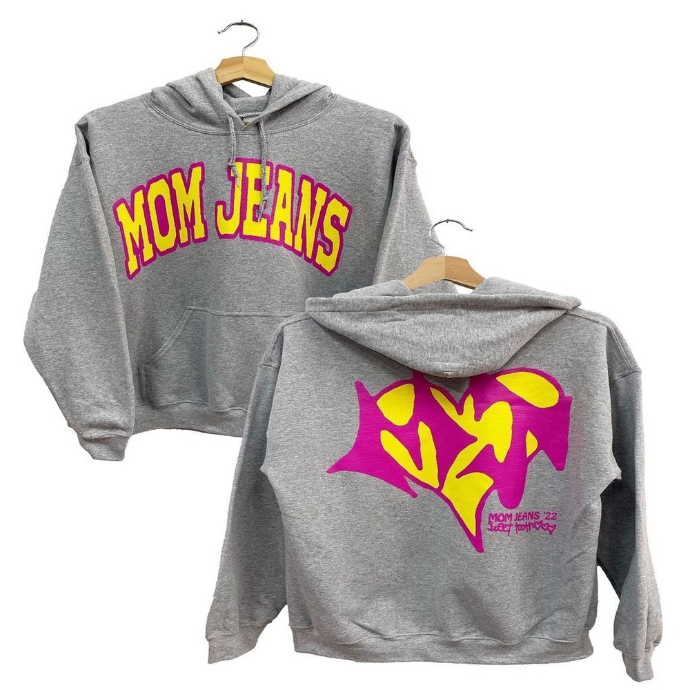 mom jeans sweet tooth hoodie